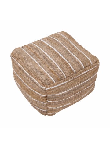 Butlers Sitzpouf B 50 x H 35cm ALL NATURE in Natur
