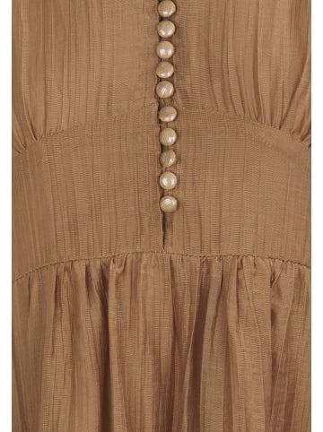 VIRITA Women Dress in Brown