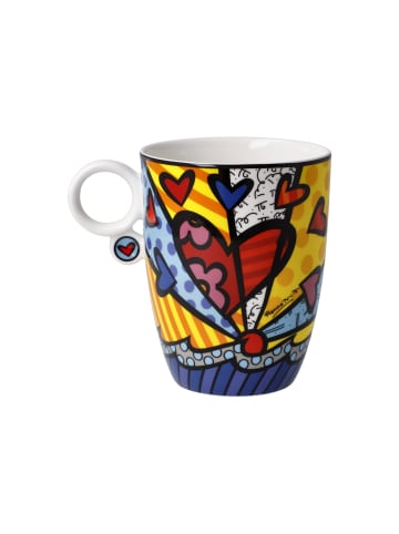 Goebel Künstlertasse " Romero Britto A New Day " in Bunt