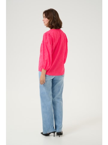 Kaffe Langarm-Bluse KAjollia Regular fit in Raspberry