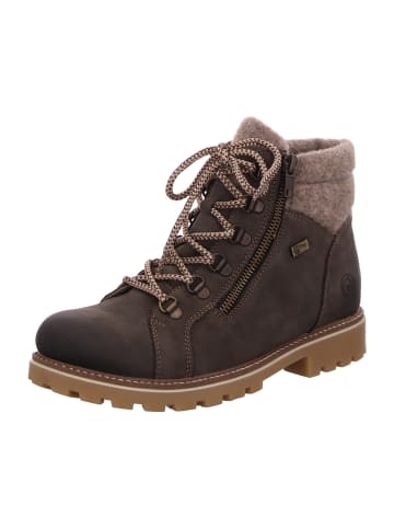 remonte Schnür-Stiefeletten für Damen in dunkel-braun
