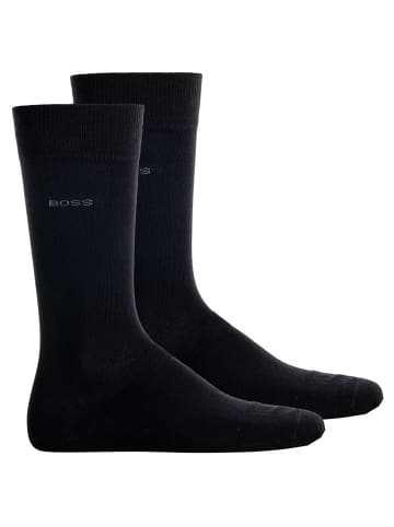 BOSS Socken 2er Pack in Schwarz