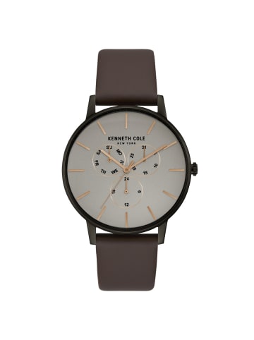 Kenneth Cole Quarzuhr KC50008002 in schwarz