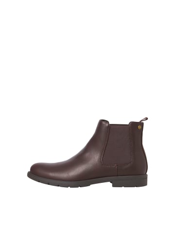 Jack & Jones Stiefel in Brown Stone