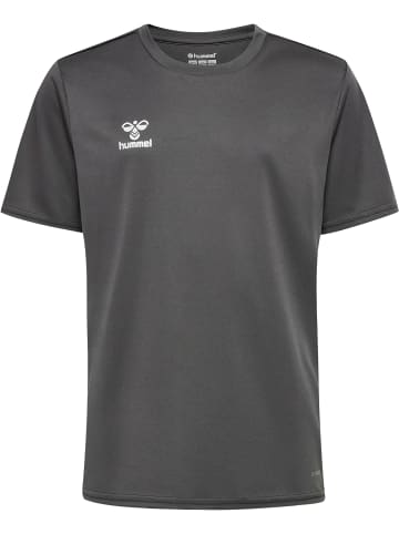 Hummel Hummel T-Shirt Hmlessential Multisport Kinder Atmungsaktiv Schnelltrocknend in STEEL GRAY