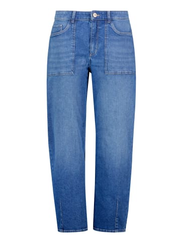 BETTY & CO Cropped-Jeans mit Waschung in Blau