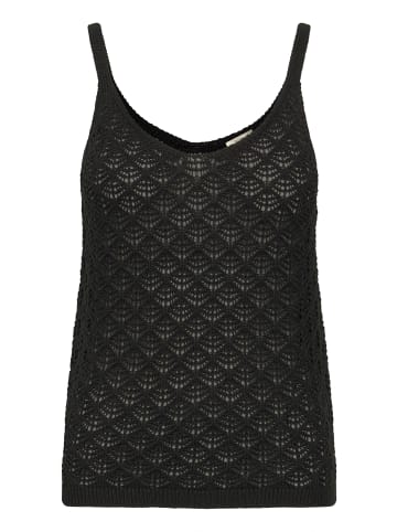 Fransa Shirttop in schwarz