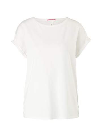 QS T-Shirt in 0200_creme