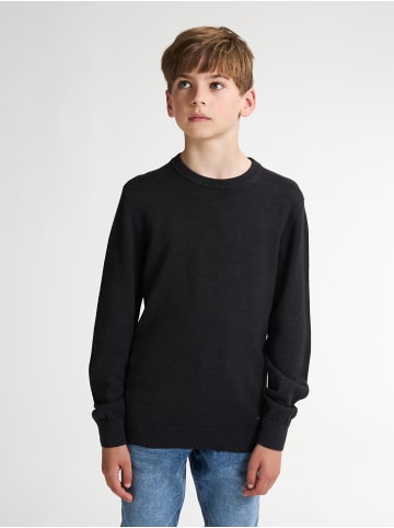 Petrol Industries Strick Basic Pullover Absaroka in Schwarz