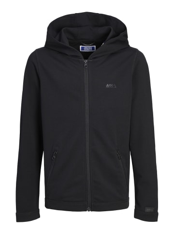 JACK & JONES Junior Sweatjacke 'Cloud' in schwarz