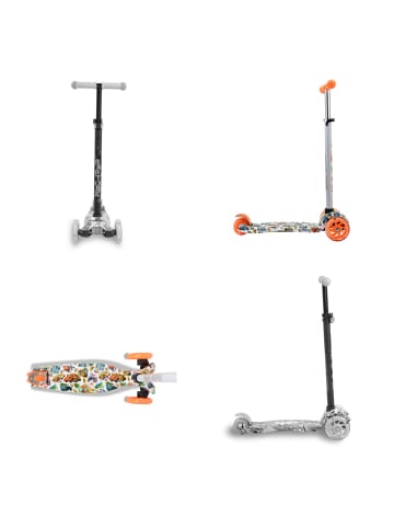 Byox Kinderroller Rapture Aluminium in orange