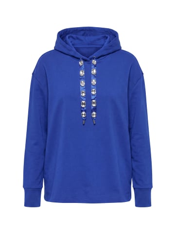 Sweatshirt in mittelblau