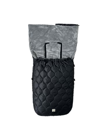 Kaiser Naturfellprodukte Kinderwagen-Fußsack Recy XL black/greyblack/grey