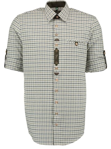 OS-Trachten Trachtenhemd Ewamie in trachtengrün