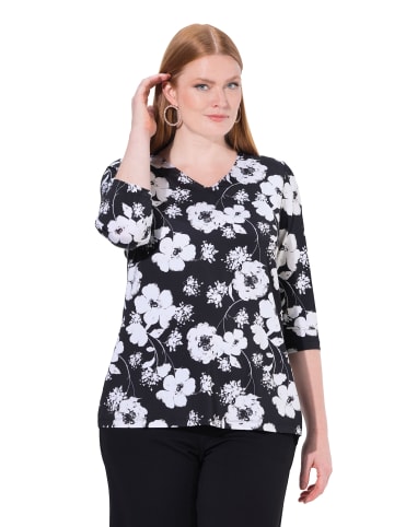 Ulla Popken Shirt in schwarz