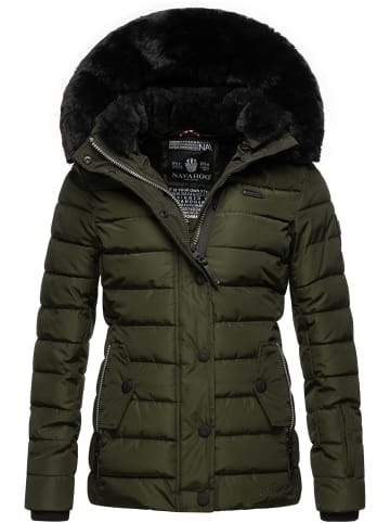 Navahoo Winterjacke Milianaa in Olive