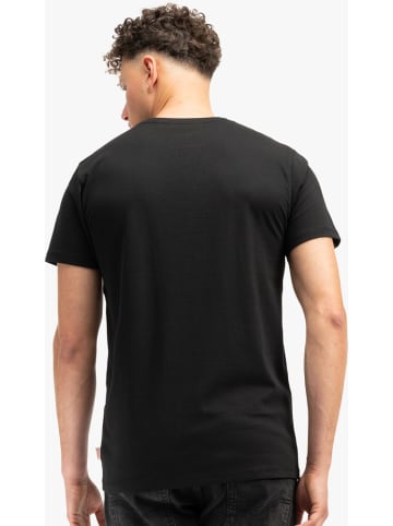 Lonsdale T-Shirt "Colsbrooke Herren T-Shirt normale Passform" in Schwarz