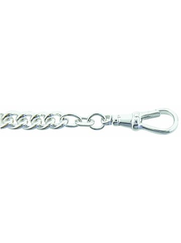 Adeliás Herren 925 Silber Panzer Schmuck Uhrkette 26 cm Ø 5,5 mm in silber