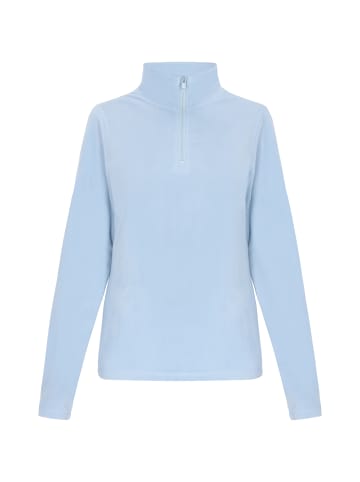 Bridgeport Fleecepullover in Hellblau