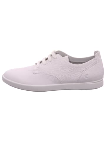 Ecco Damenschnürrschuhe halb sportlicher Boden Womens in  Weiß