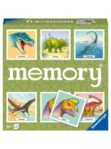 Ravensburger Ravensburger memory® Dinosaurier - 20924 - der Spieleklassiker für Dino-Fans,...