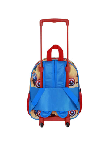 Marvel Rucksack The Avengers Attack-Small 3D in rot