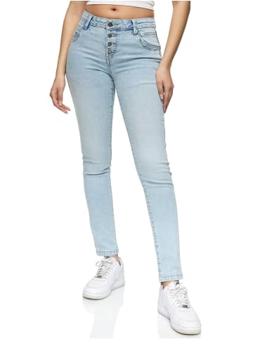 REPUBLIX Skinny-Fit Jeans ISLA in Bleached Blue
