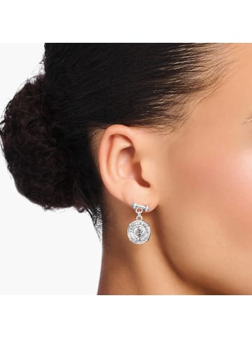 Thomas Sabo Ohrringe in silber, türkis