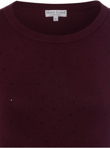 Marie Lund Pullover in aubergine - 0004