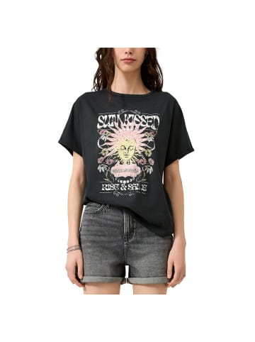 Q/S designed by T-Shirt in schwarz|mehrfarbig