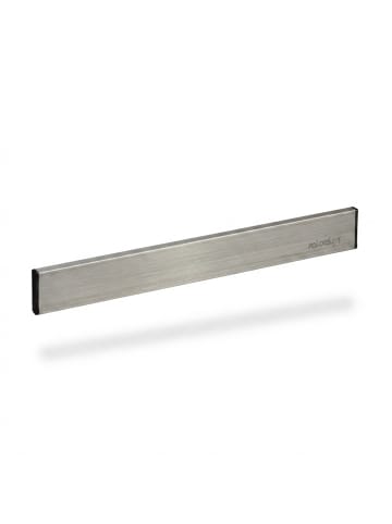 relaxdays Magnetleiste in Silber/ Schwarz - (B)30 x (H)4 x (T)1 cm