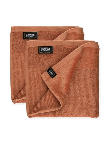 Schöner Wohnen Kollektion Handtuch SENSE 2 in Rost