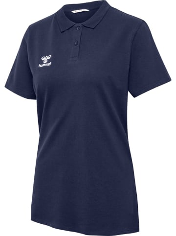 Hummel Polo "Hmlgo 2.0 Polo Woman" in Blau