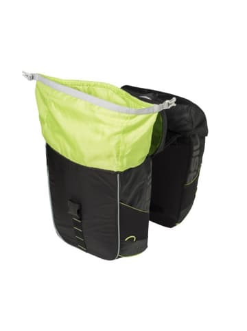 BASIL Doppelpacktasche "Miles" in schwarz-lime