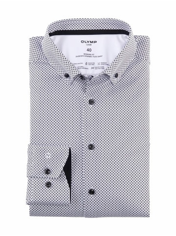 OLYMP  Langarm Business Hemd für Herren in Schwarz