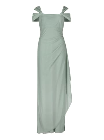 Vera Mont Abendkleid im Glitzer-Look in Mint/Silver