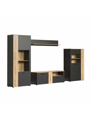 ebuy24 Regal Esteban Eiche 340 x 42 cm