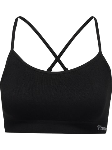 Hummel Hummel Bh Hmljuno Yoga Damen Atmungsaktiv Schnelltrocknend Nahtlosen in BLACK