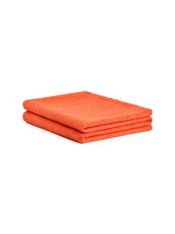 Camel Active Basic Schal aus weichem Materialmix in Orange