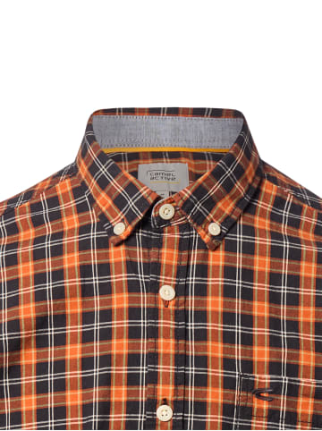 Camel Active Hemd in schwarz orange - 0001