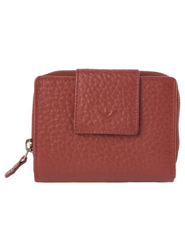 VLD VOi Leather Design Hirsch Ida Geldbörse RFID Leder 12,5 cm granat