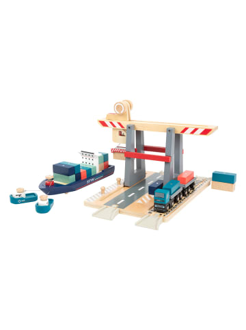 small foot Spiel-Parkhaus Container Terminal 11378 in Mehrfarbig