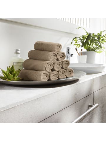 Erwin Müller Seiftuch 10er-Pack Heidenheim in hellbraun