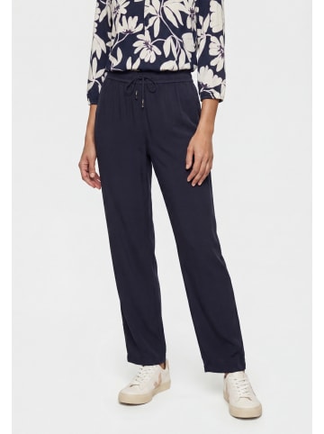 Olsen Hose in Dark Navy