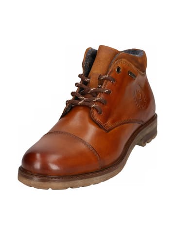 Bugatti Schnürstiefel in cognac