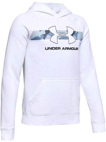 Under Armour Hoodie RIVAL HOODY in Weiß