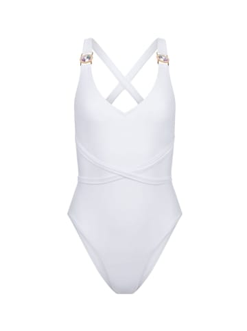 Moda Minx Badeanzug Amour in White