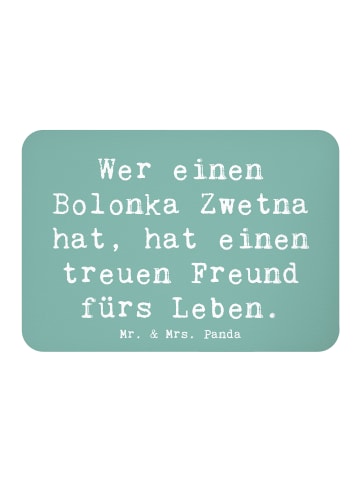 Pinnwand Magnet Spruch Bolonka Zwetna mit Spruch in Meeresbrise