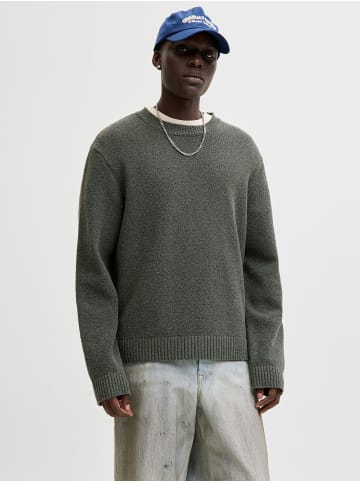 Jack & Jones Strickpullover in Olive Night