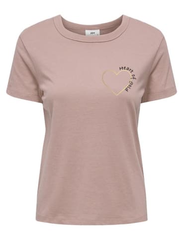 JDY T-Shirt 'Paris' in Pink